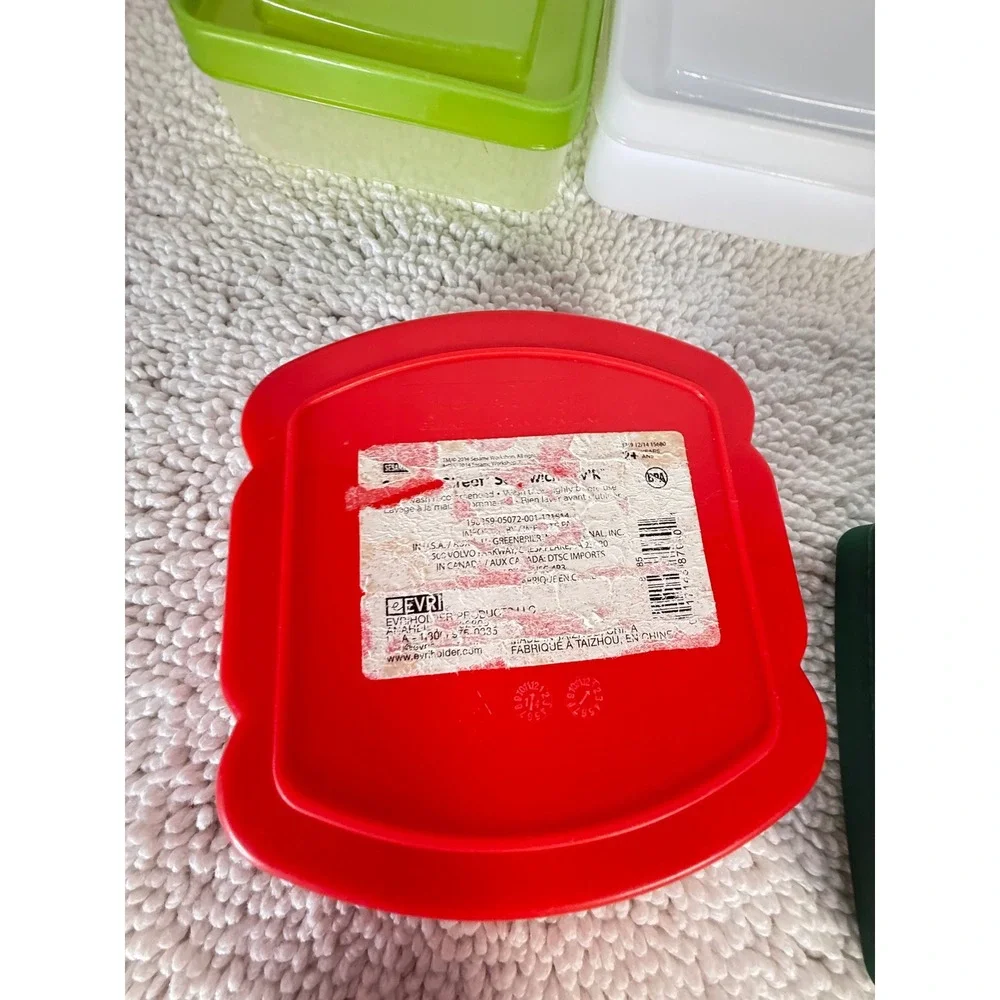 Tupperware & Sesame Street Sandwich Container Bundle Cookie‎ Monster 4pc Set